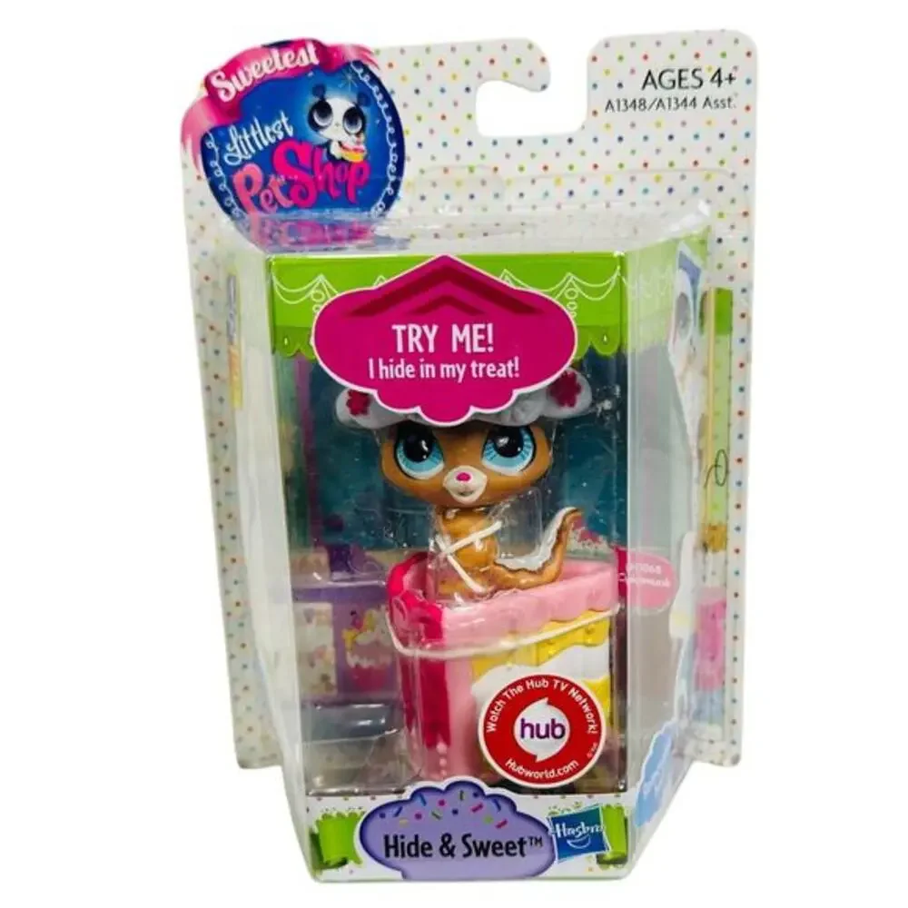 Hasbro Littlest Pet Shop Sweetest Hide & Sweet‎ Chimpmunk LPS